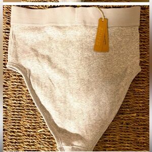 SKIMS NWT COTTON RIB UNDERWEAR S
